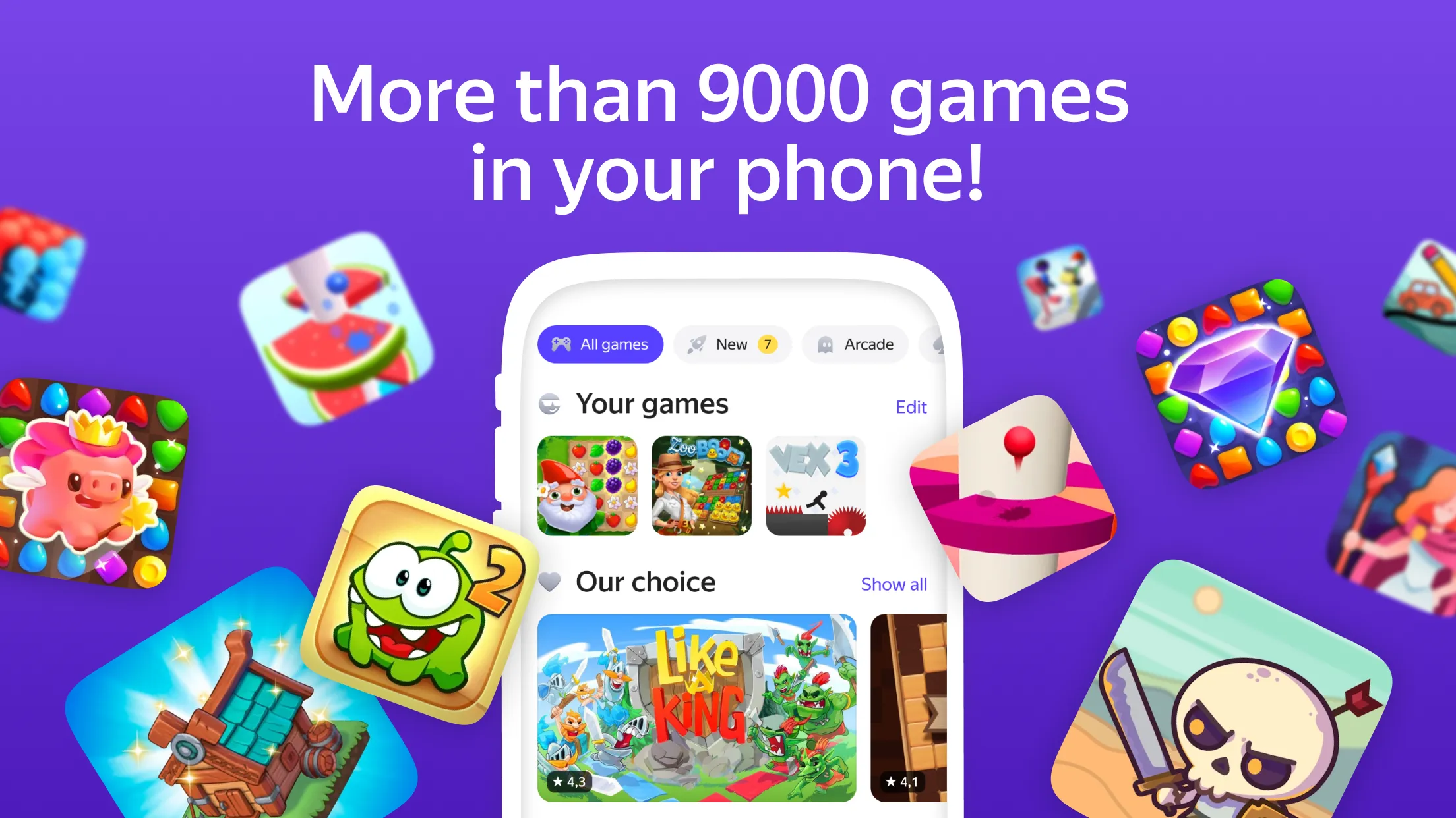 Yandex Games: One Stop Gateway | Indus Appstore | Screenshot