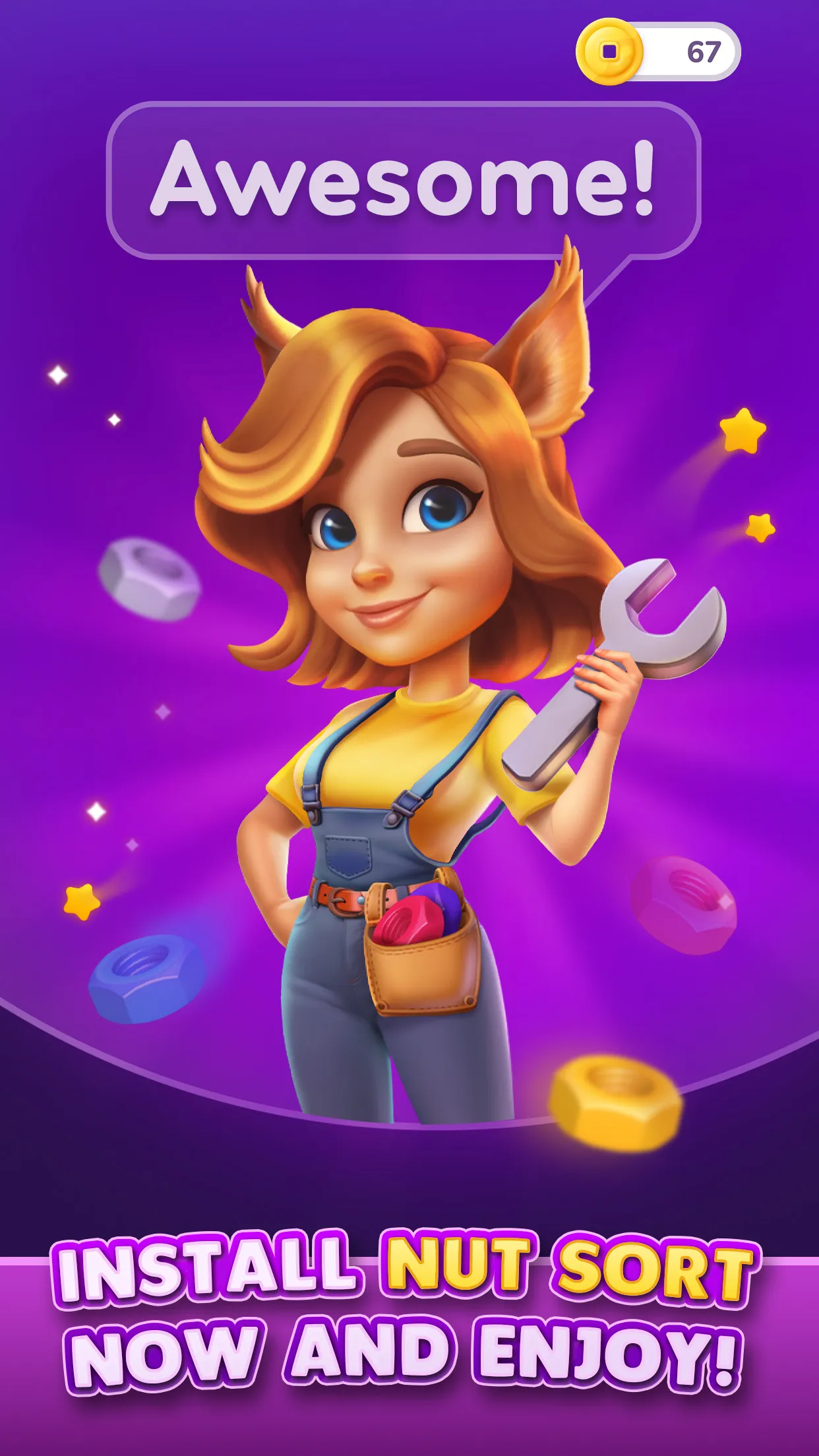Nut Sort: Color Sorting Game | Indus Appstore | Screenshot