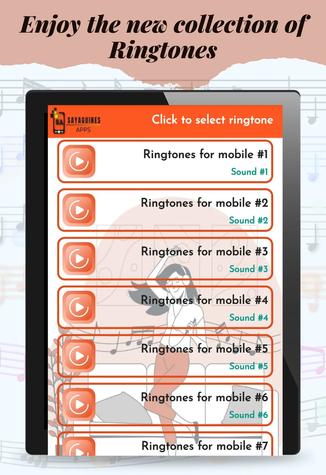 Cell phone ringtones | Indus Appstore | Screenshot