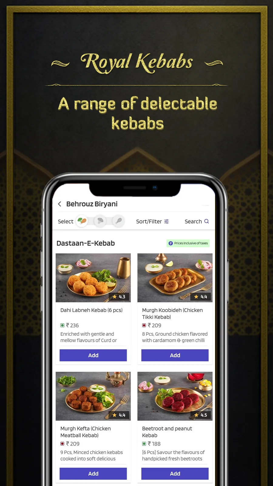 Behrouz Biryani - Order Online | Indus Appstore | Screenshot