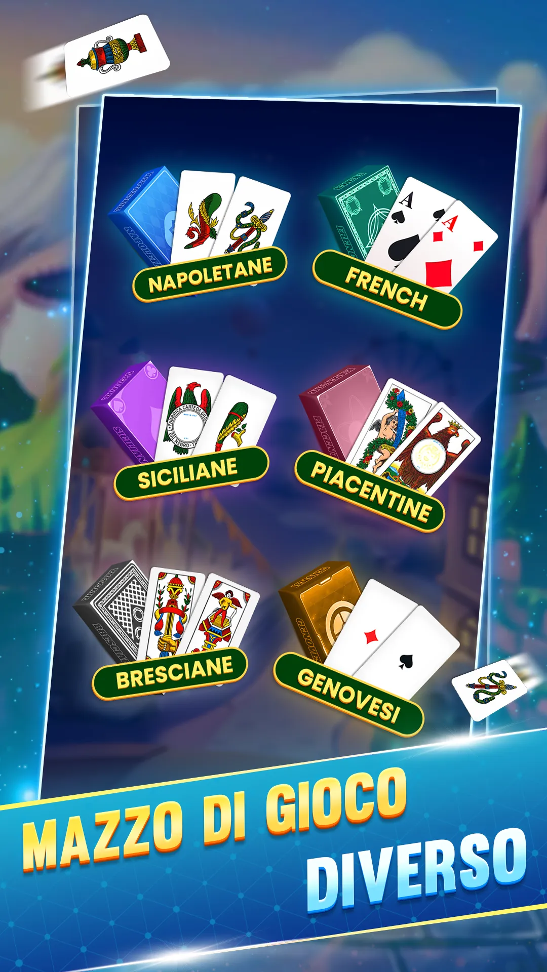 Scopa Briscola Italian Game | Indus Appstore | Screenshot