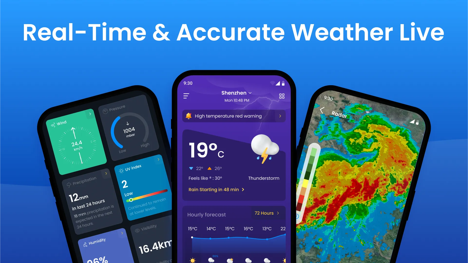 Weather - Live Radar Tracker | Indus Appstore | Screenshot
