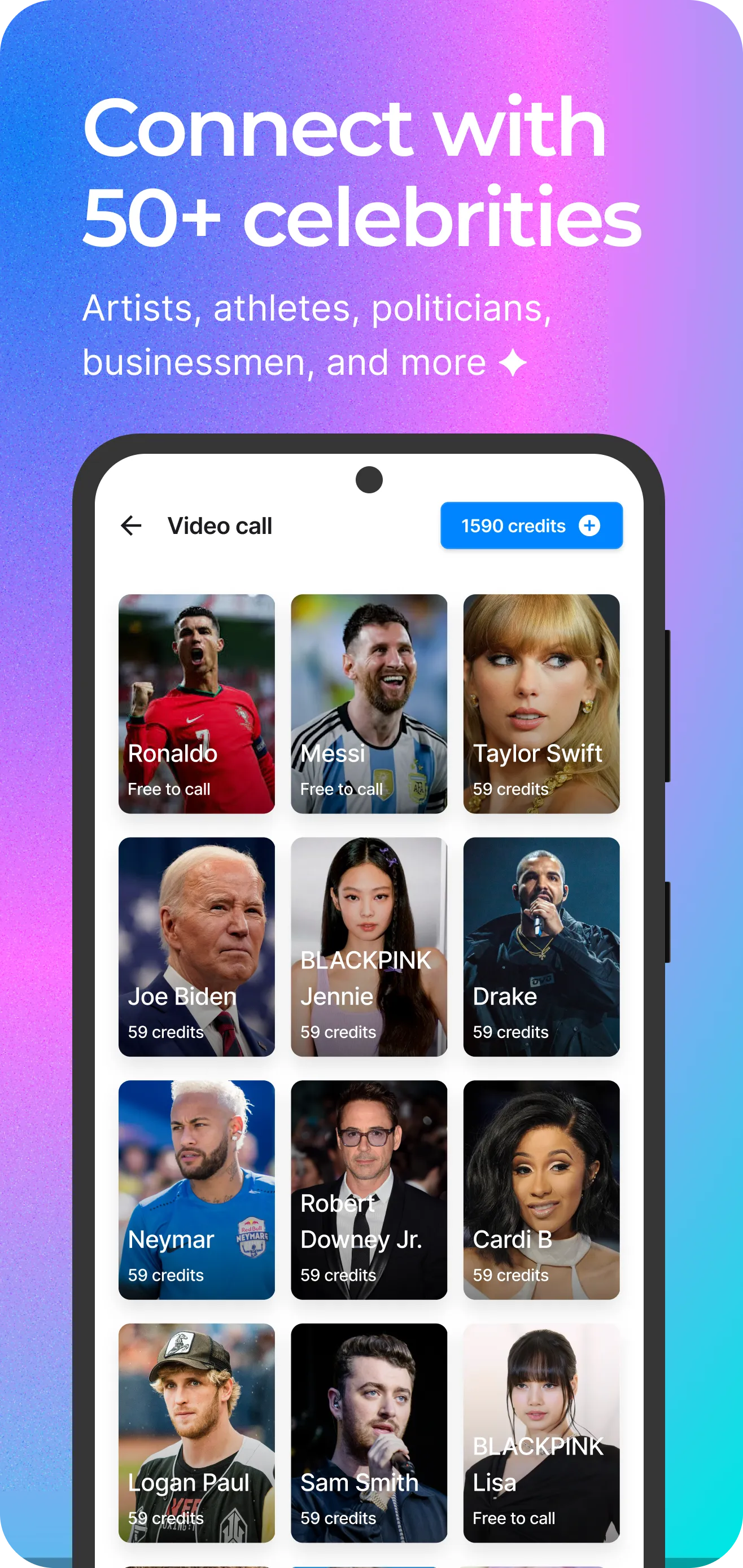 Celebrity AI Prank Call & Chat | Indus Appstore | Screenshot