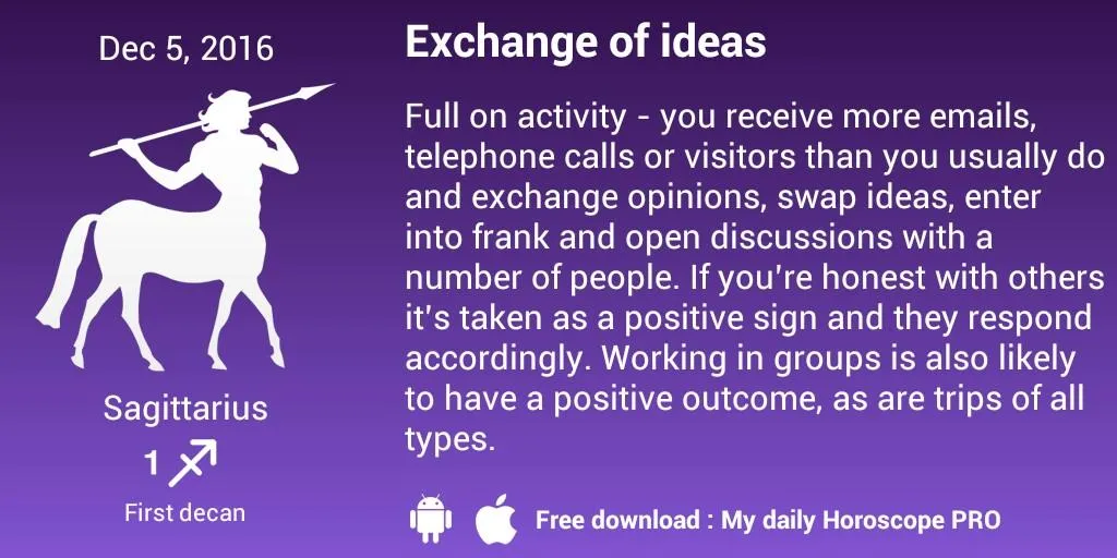 My daily horoscope PRO | Indus Appstore | Screenshot