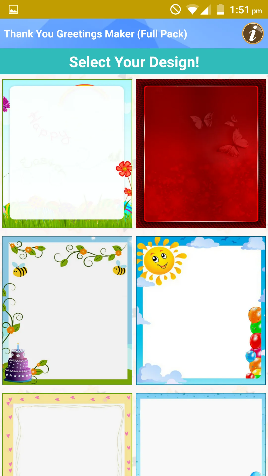 Design Thank You Greeting Card | Indus Appstore | Screenshot