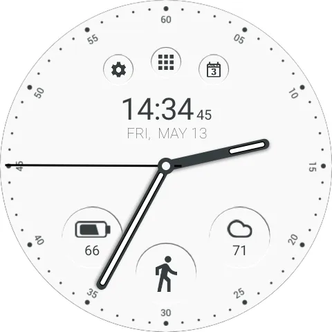 Classic Watch Face | Indus Appstore | Screenshot