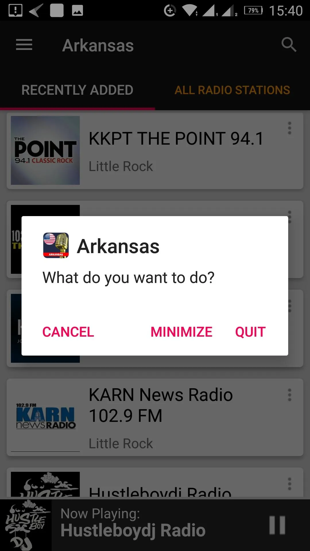 Arkansas Radio Stations - USA | Indus Appstore | Screenshot