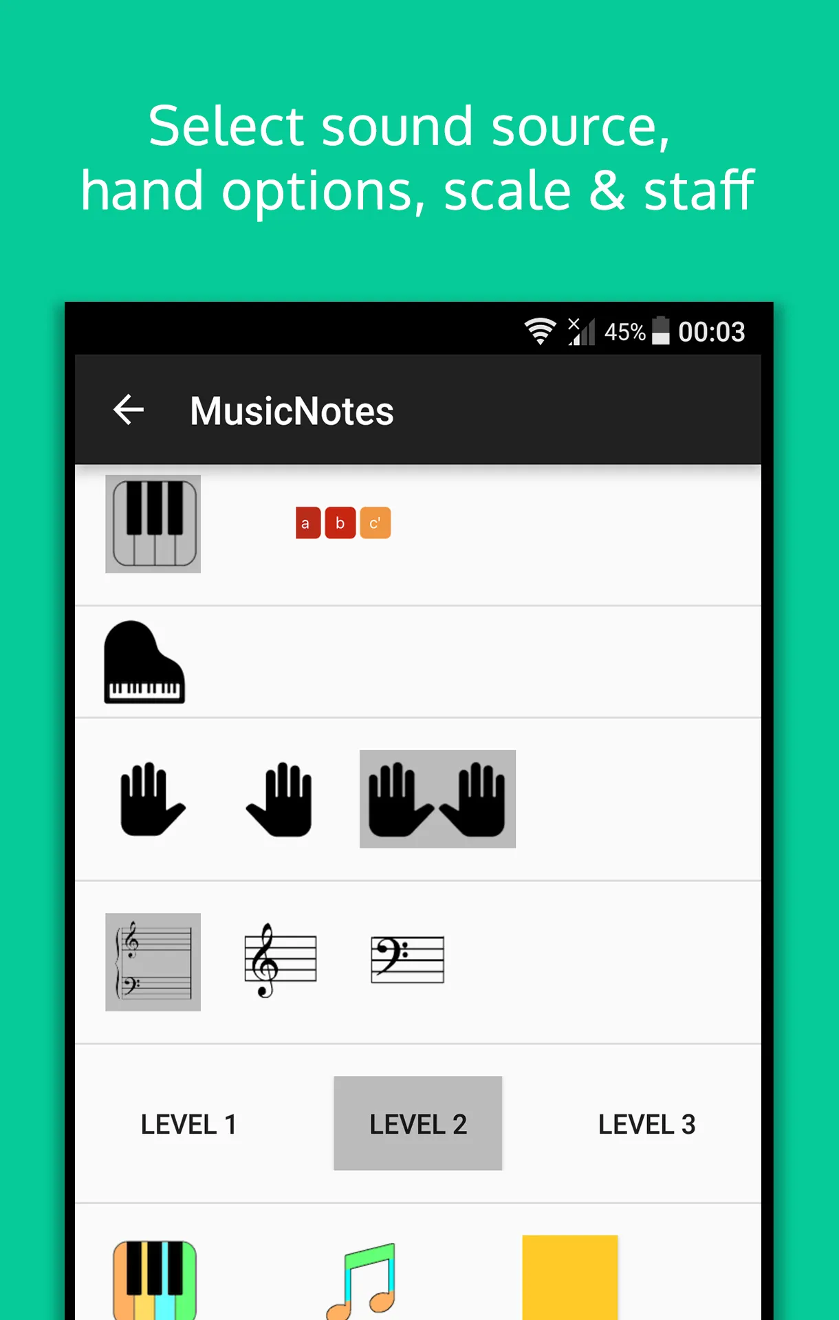 Learn Music Notes Sight Read | Indus Appstore | Screenshot