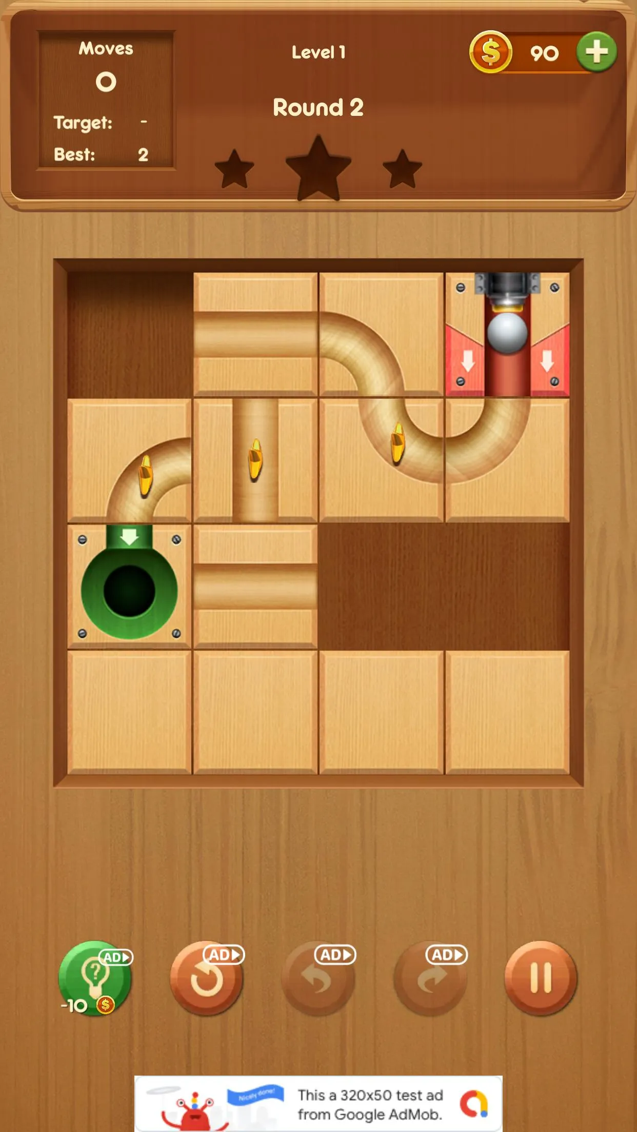 Free The Ball: Slide Puzzle | Indus Appstore | Screenshot