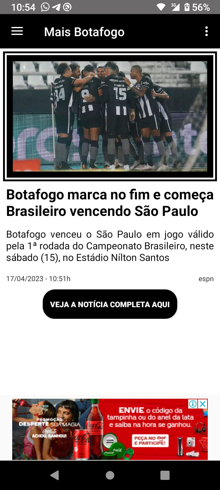 Mais Botafogo o Glorioso | Indus Appstore | Screenshot