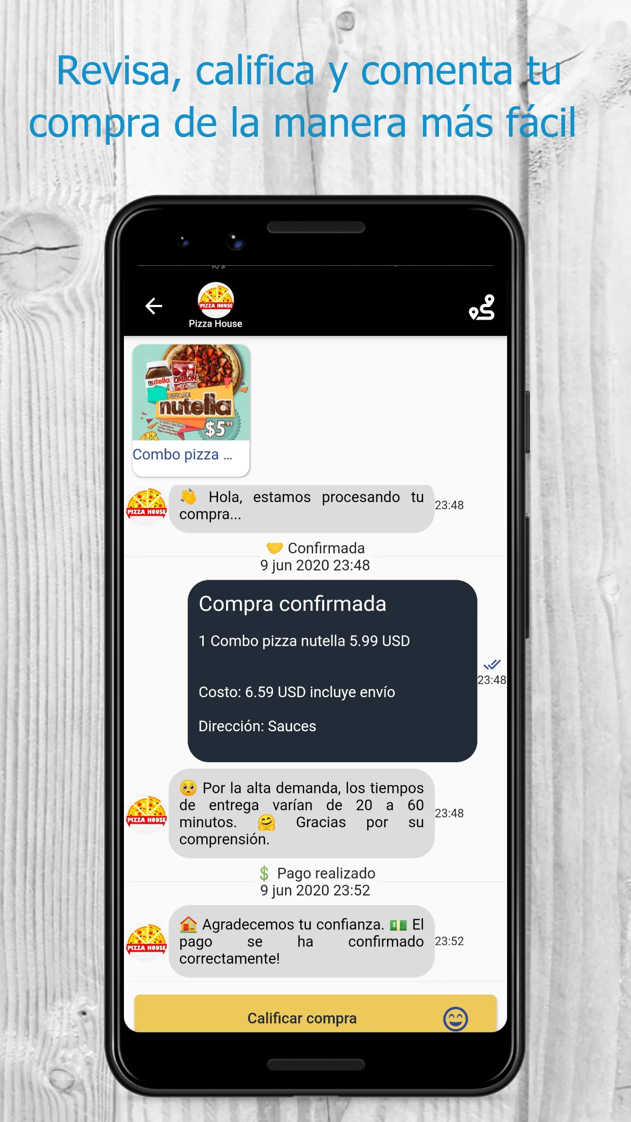 Opportunity: Delivery y Mas | Indus Appstore | Screenshot