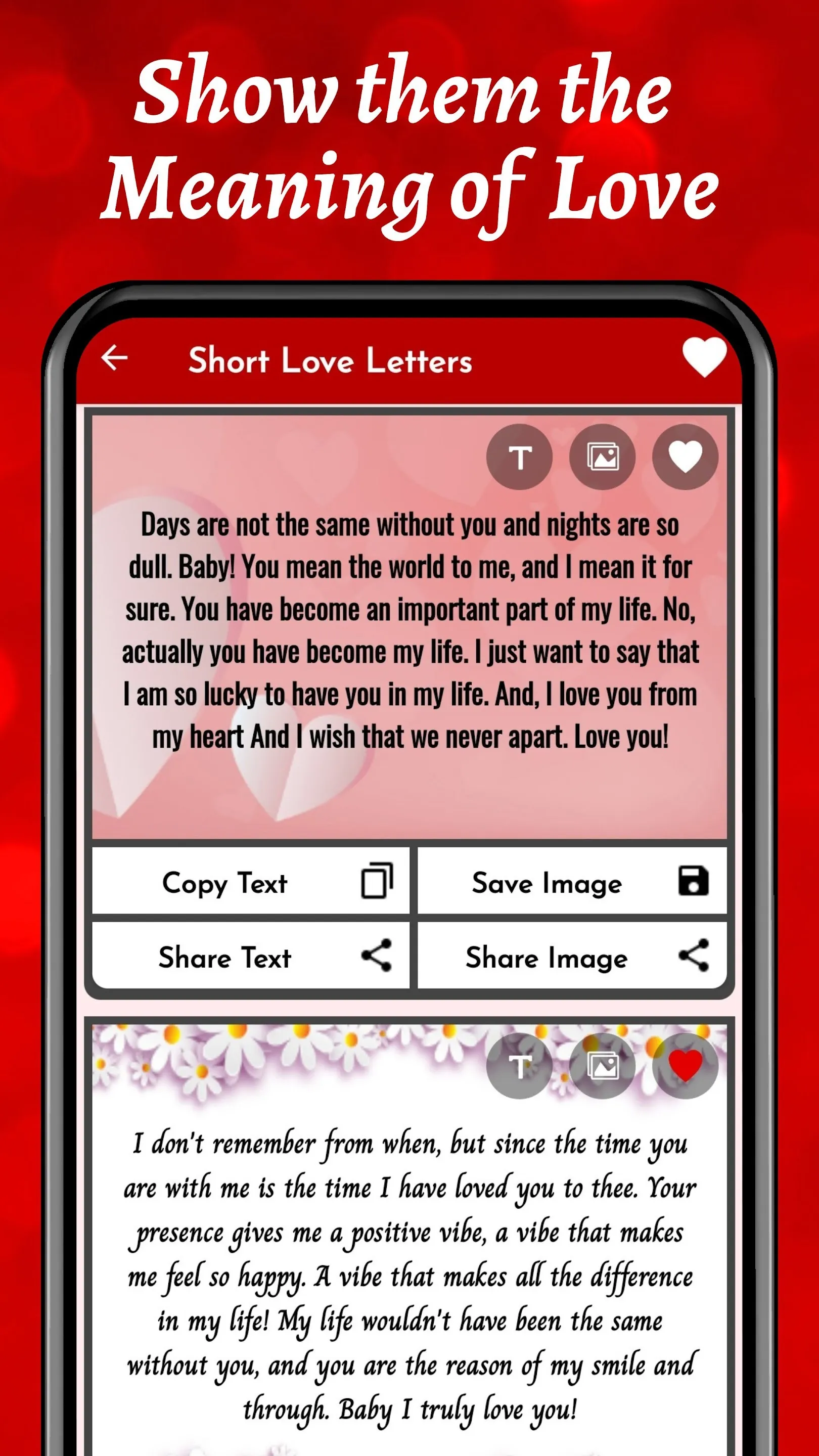 Love Letters & Love Messages | Indus Appstore | Screenshot