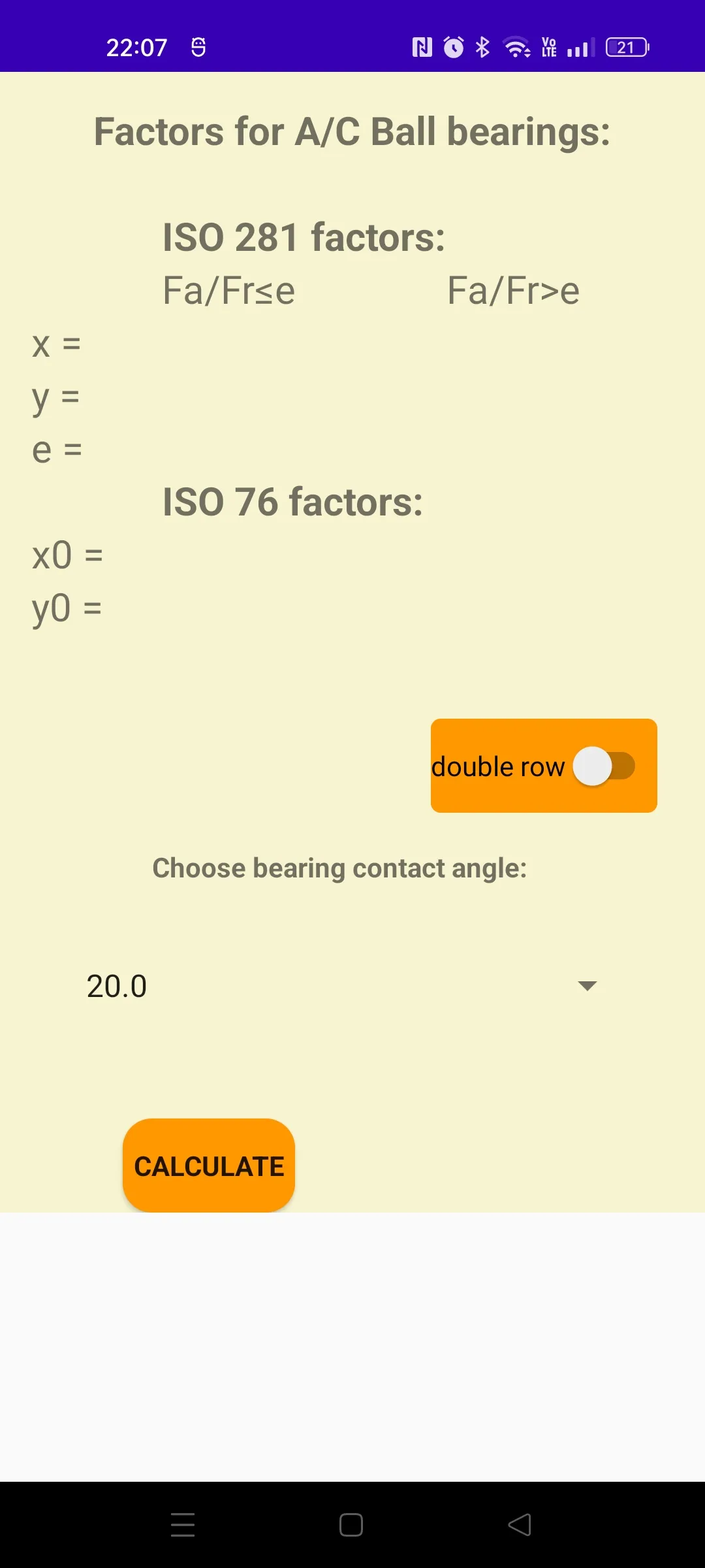 Bearing catalog and calculator | Indus Appstore | Screenshot