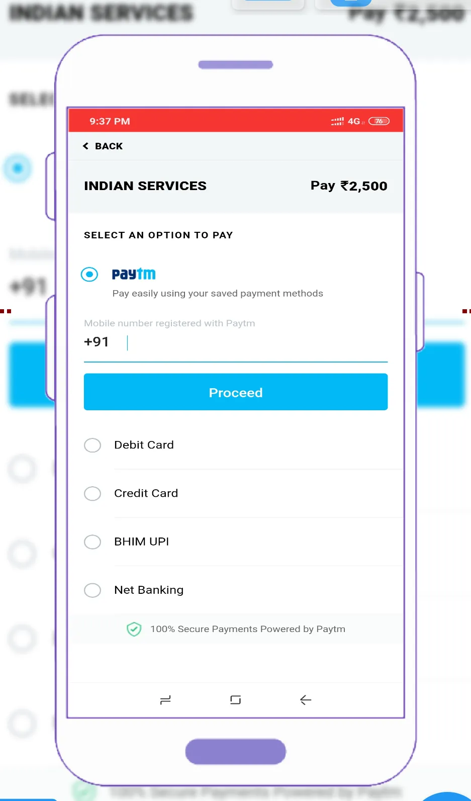 Indian Services Recharge & Bil | Indus Appstore | Screenshot