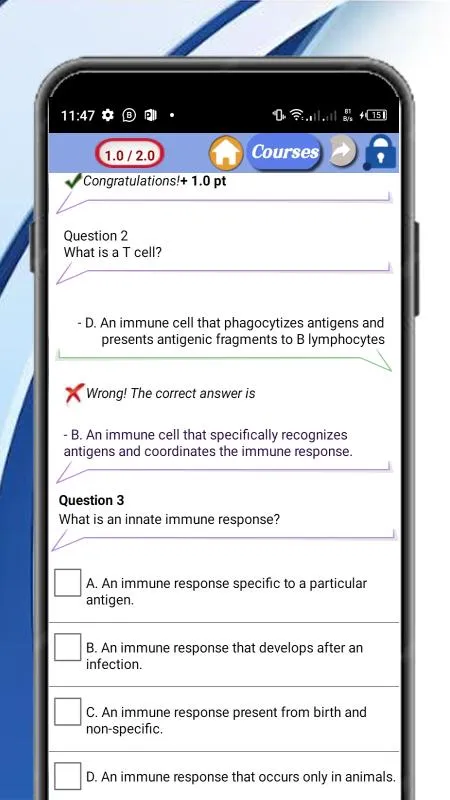 Immunology course | Indus Appstore | Screenshot