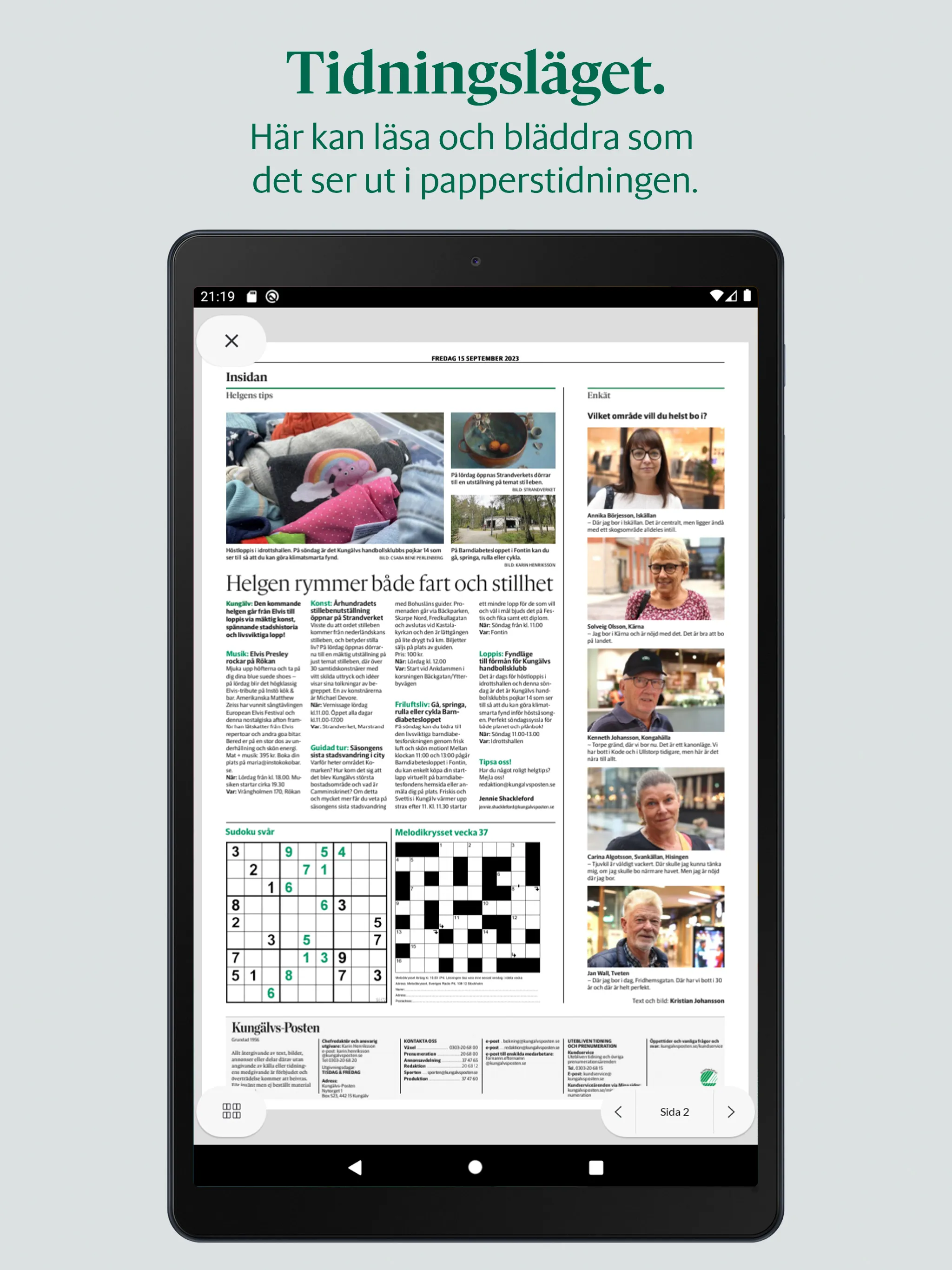 Kungälvs-Posten e-tidning | Indus Appstore | Screenshot