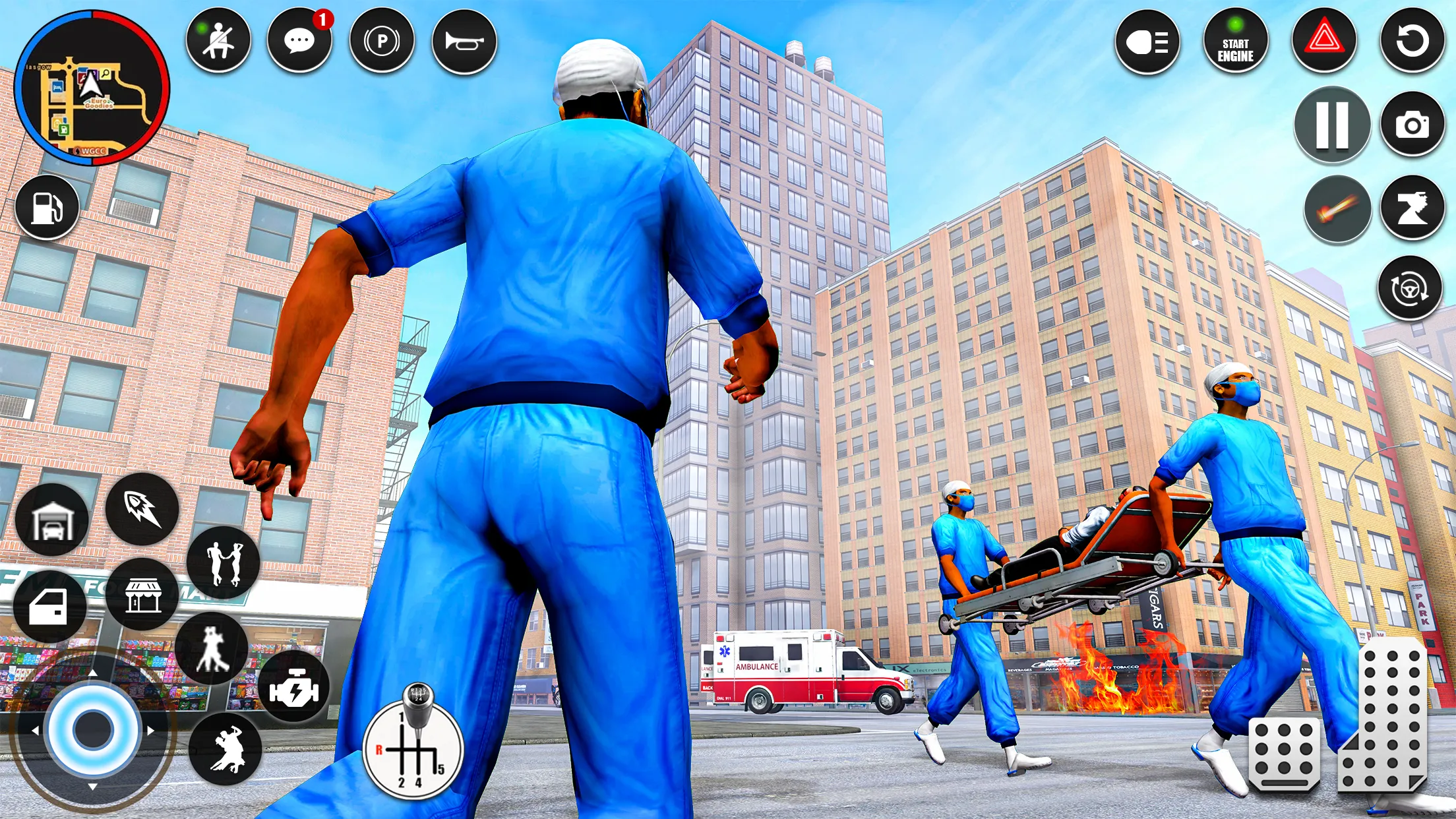 Ambulance Rescue Doctor Games | Indus Appstore | Screenshot