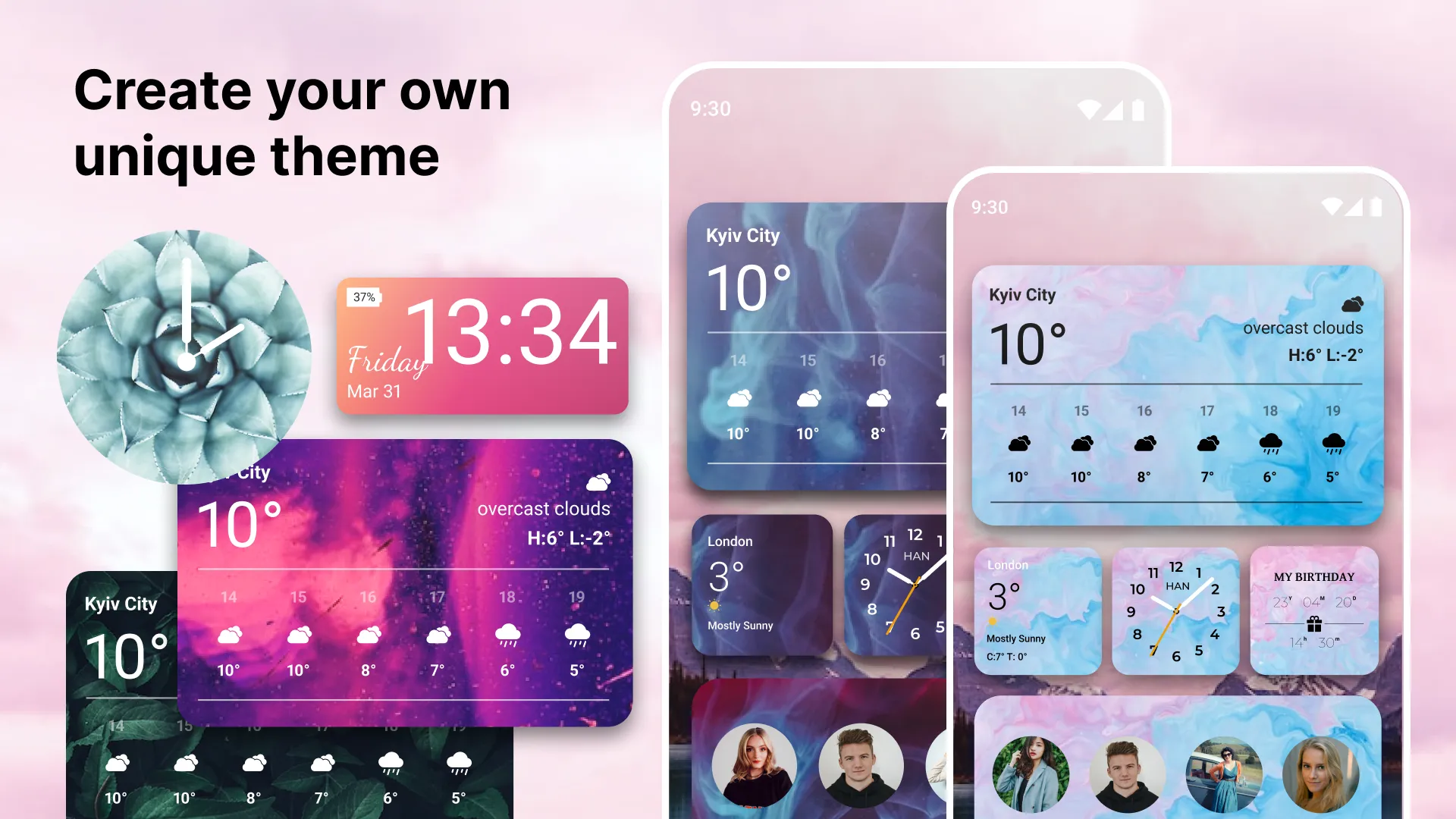 Widgets OS 17 - Color Widgets | Indus Appstore | Screenshot