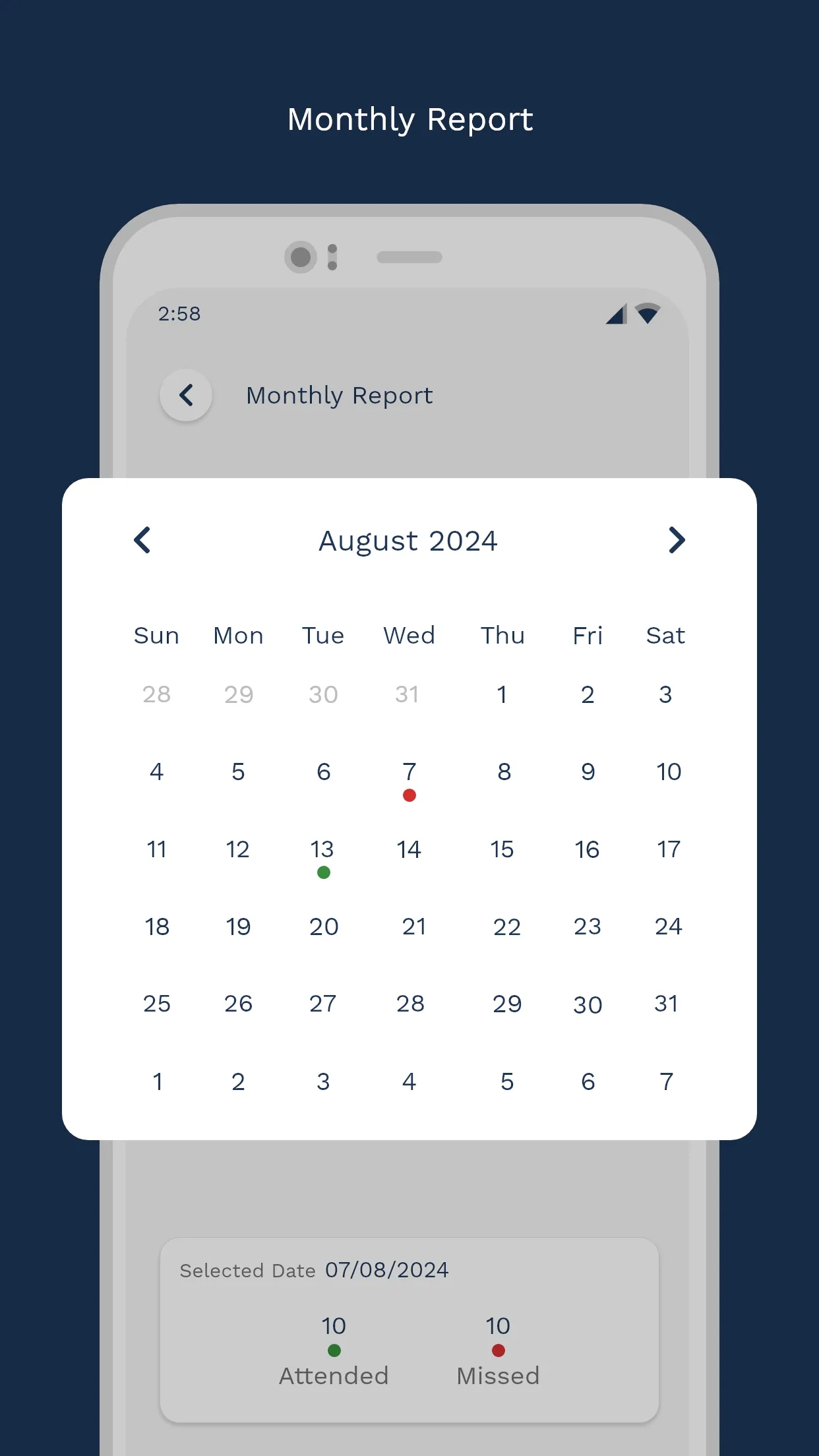 Attendance Manager | Indus Appstore | Screenshot