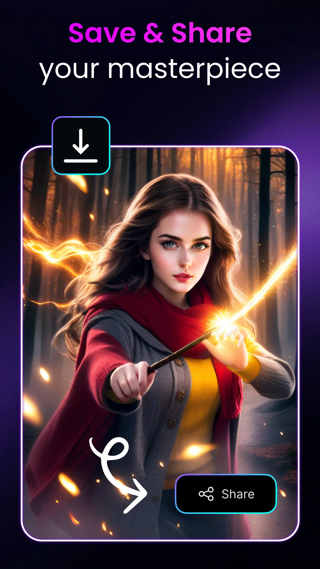 Genius Art: Image AI Generator | Indus Appstore | Screenshot