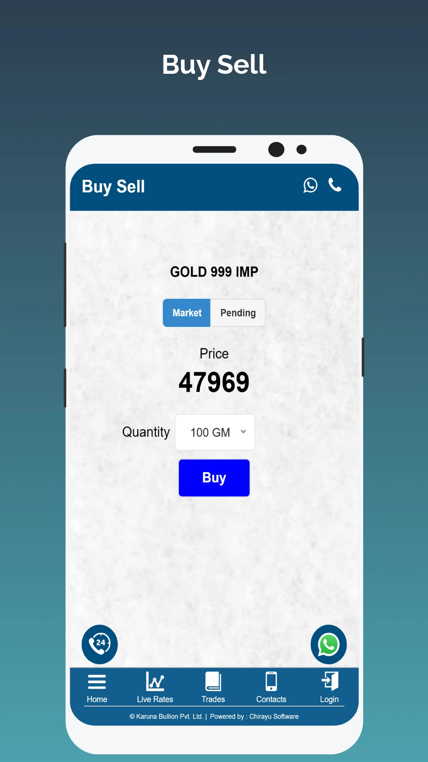 Karuna Bullion | Indus Appstore | Screenshot