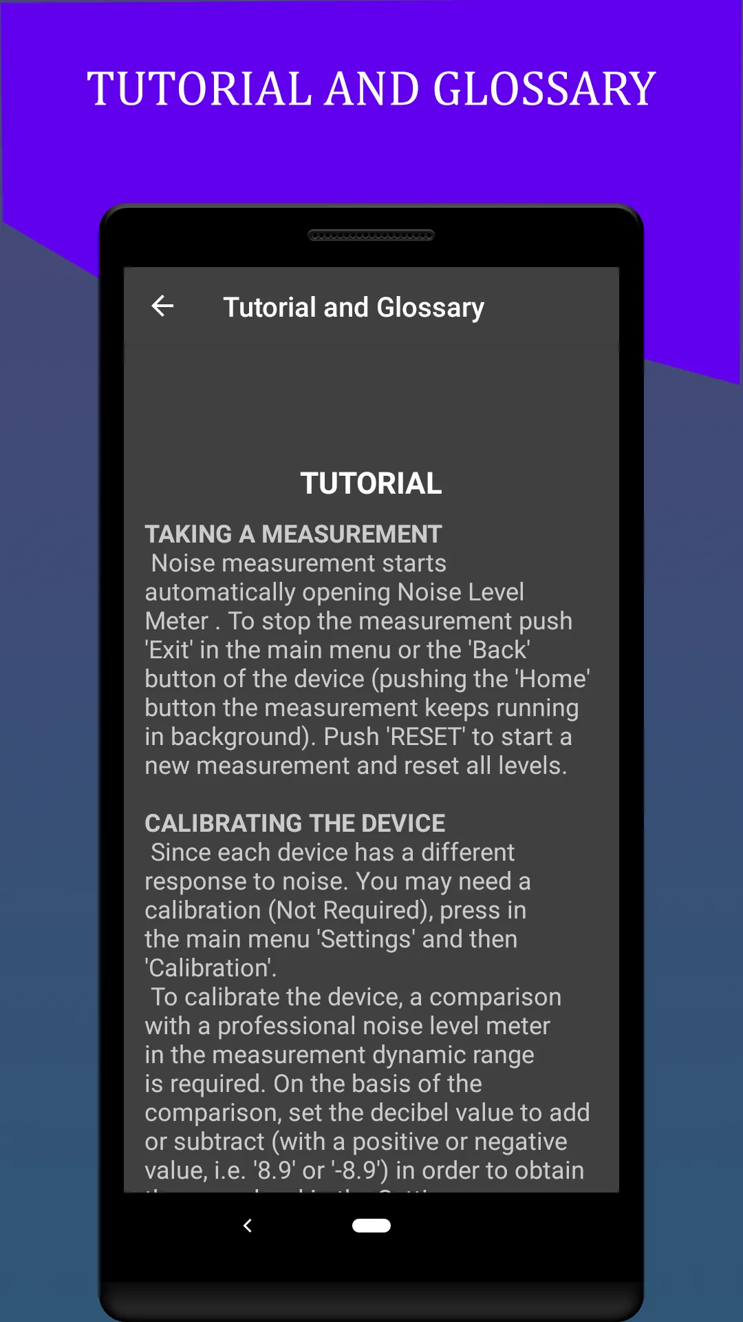 Noise Level Meter - DB meter | Indus Appstore | Screenshot