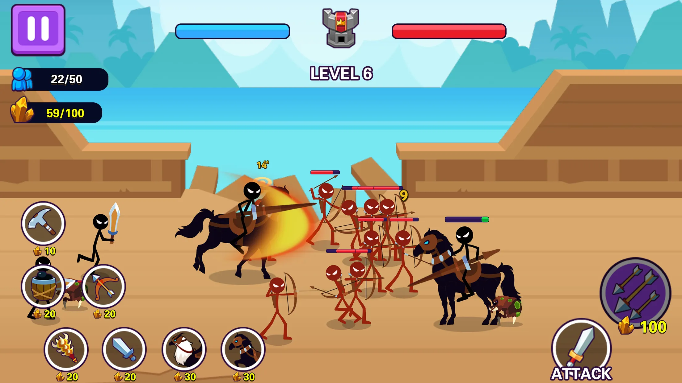 Turf War - Skeleton Warzone | Indus Appstore | Screenshot