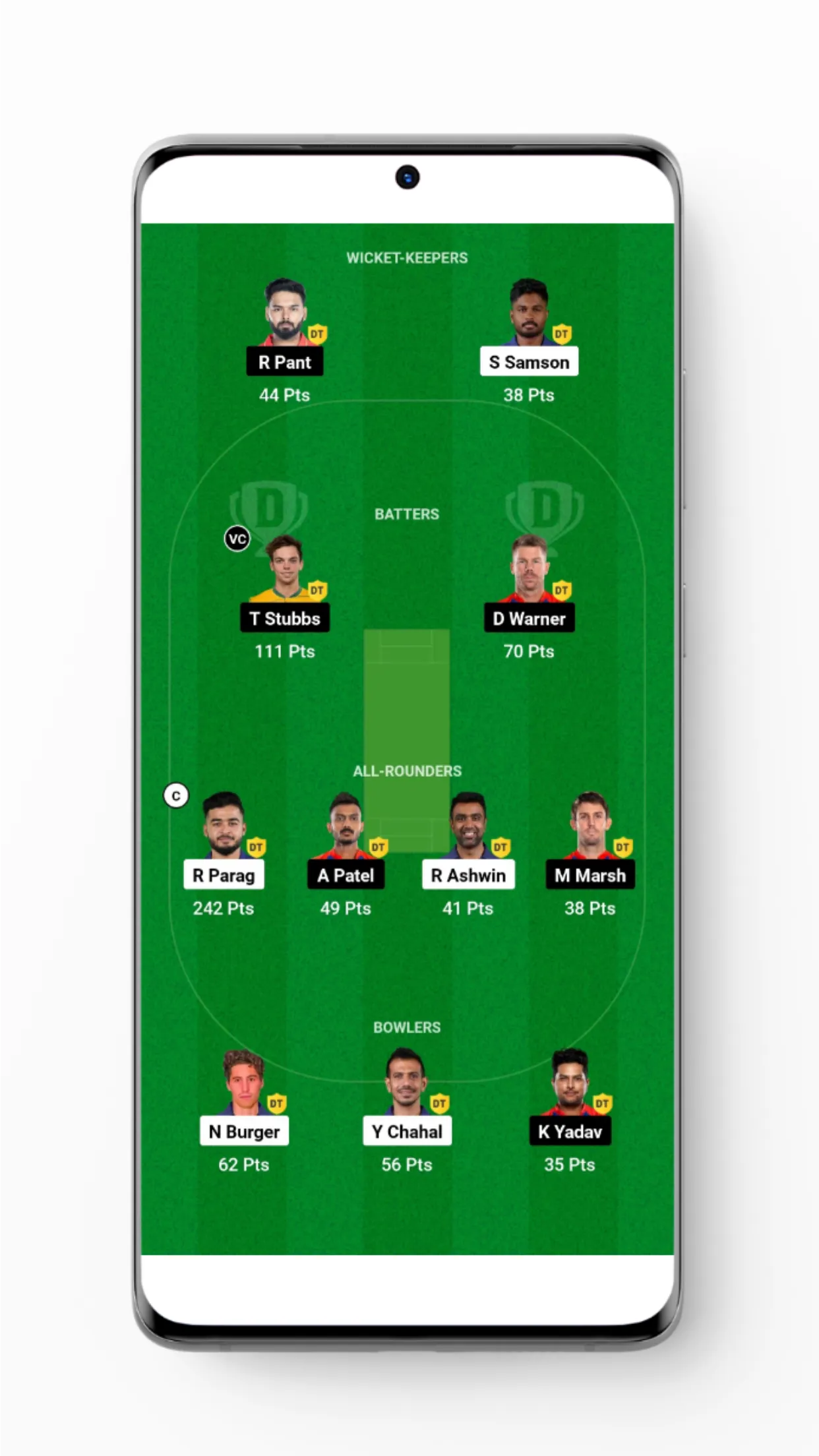 Fantasy247-Team Prediction App | Indus Appstore | Screenshot