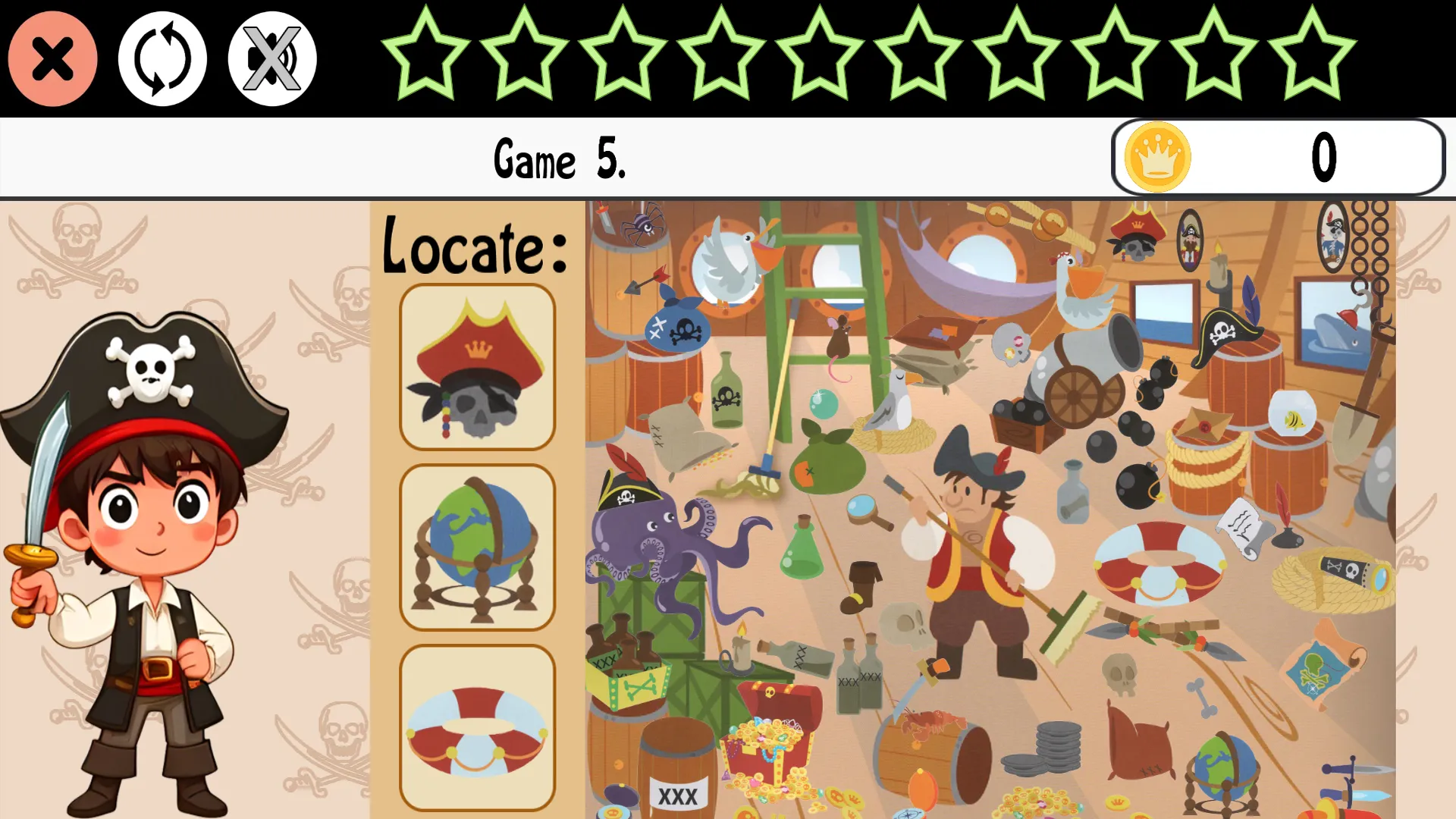 The pirate treasure hunters | Indus Appstore | Screenshot