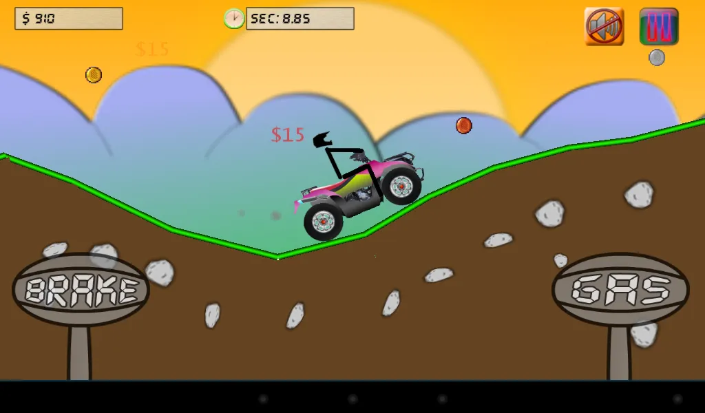 Stickman ATV Extreme racing | Indus Appstore | Screenshot