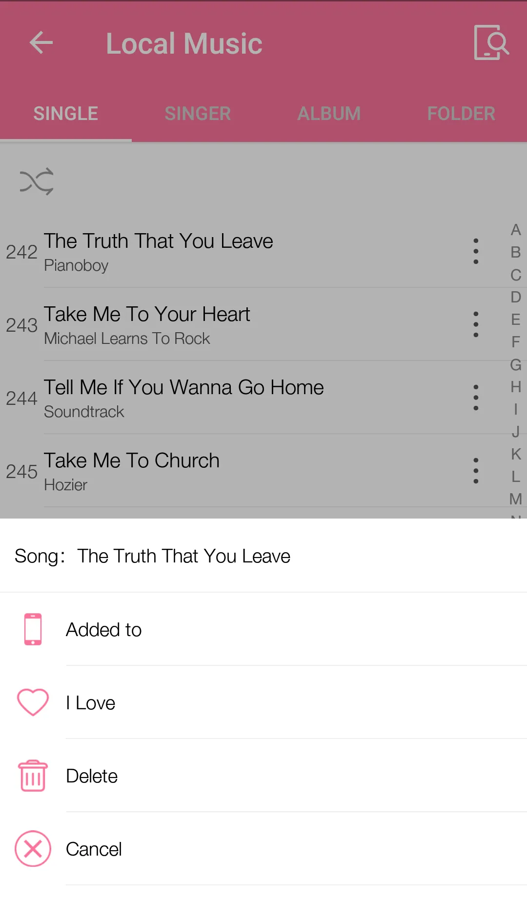 Music Player | Indus Appstore | Screenshot