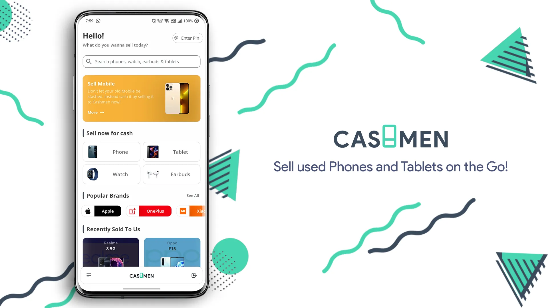 Cashmen: Sell Old Phone Online | Indus Appstore | Screenshot