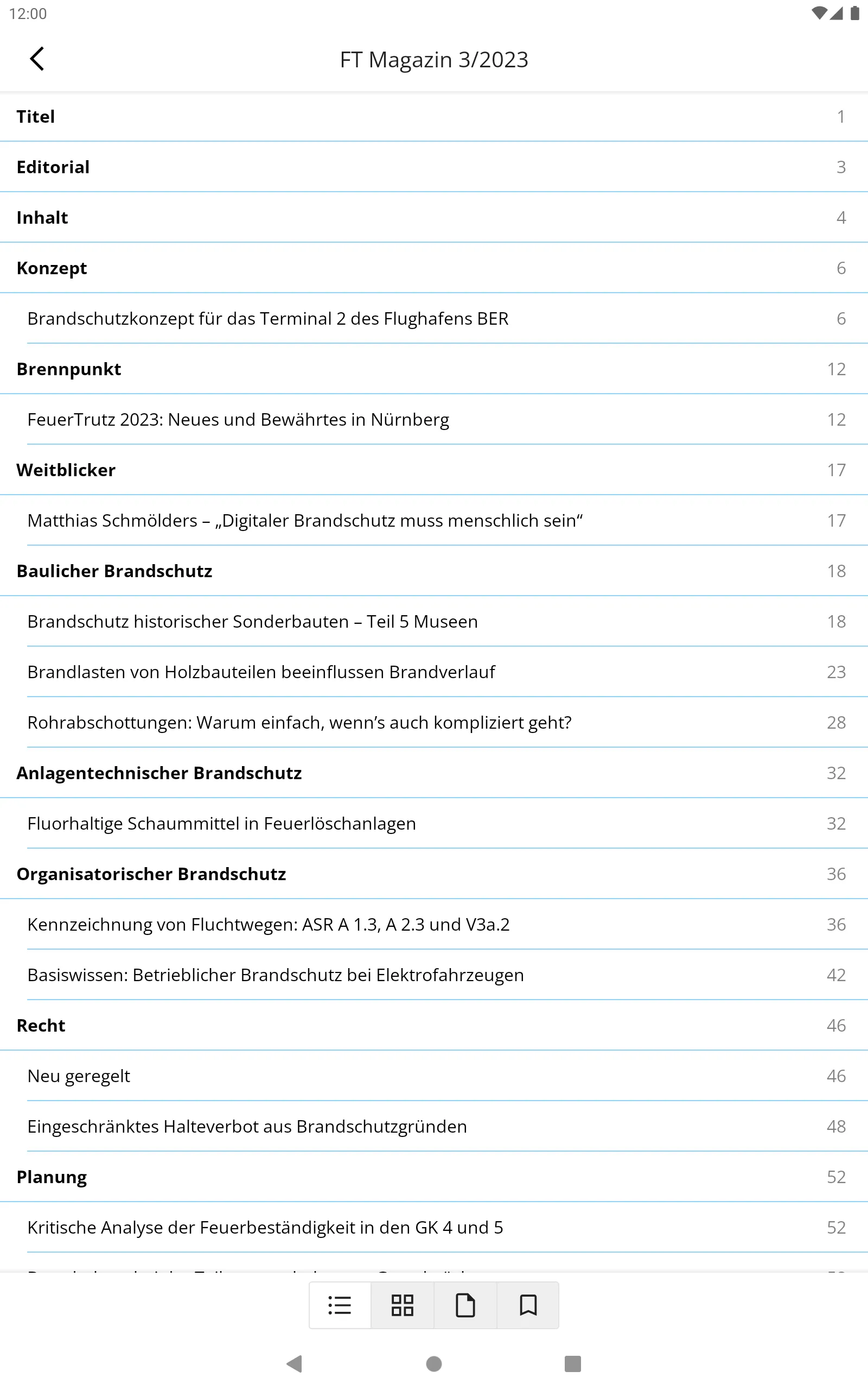 Medien FeuerTrutz | Indus Appstore | Screenshot