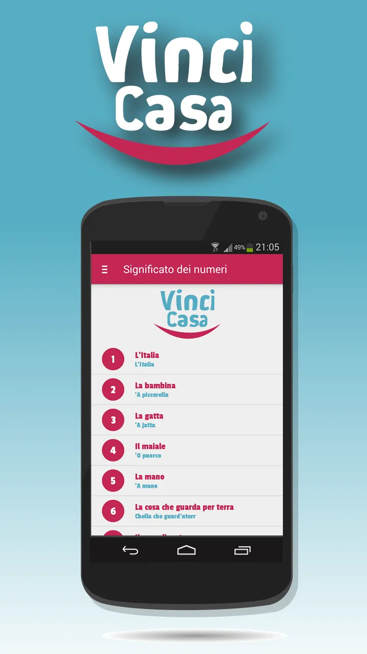 Estrazioni di VinciCasa | Indus Appstore | Screenshot