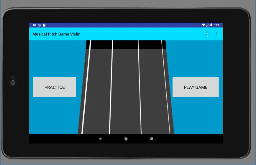Musical Pitch Game Violin | Indus Appstore | Screenshot