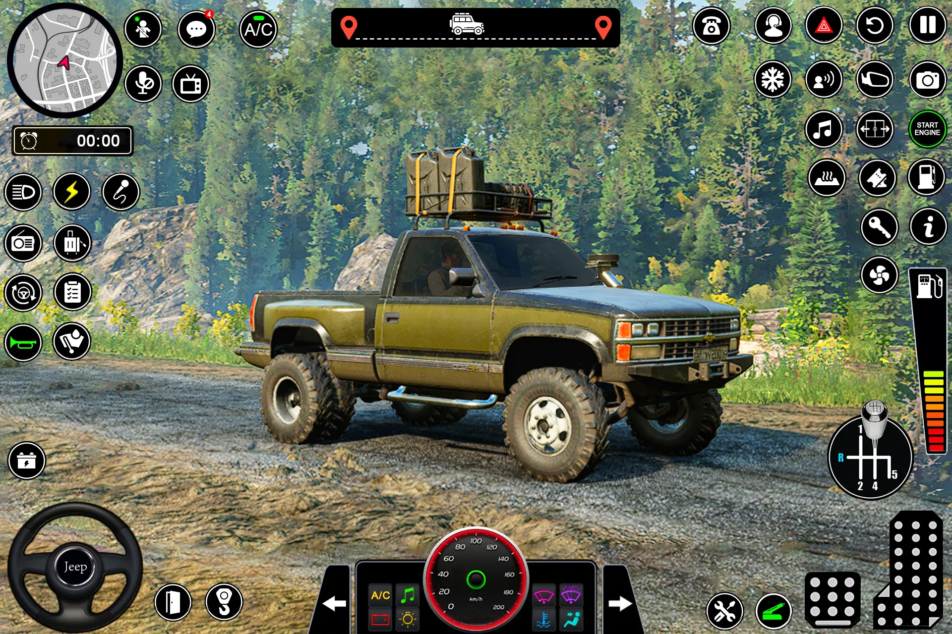 Offroad Jeep Games 4x4 | Indus Appstore | Screenshot