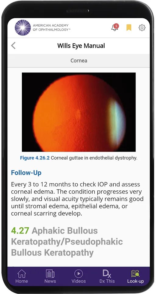 AAO Ophthalmic Education | Indus Appstore | Screenshot