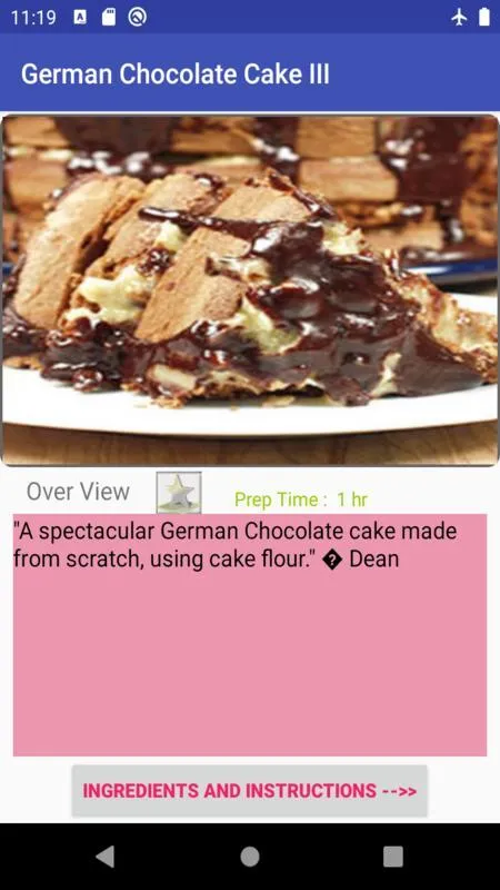 Cook chocolate cake | Indus Appstore | Screenshot