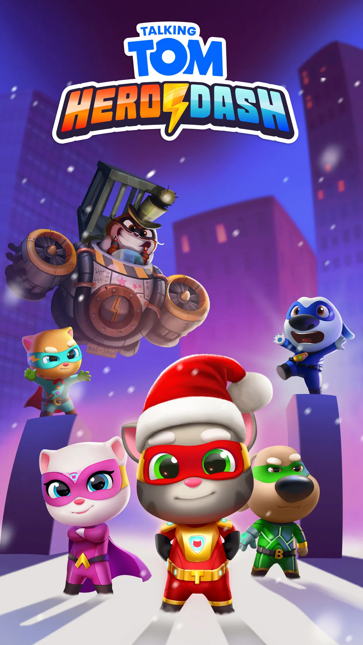 Talking Tom Hero Dash | Indus Appstore | Screenshot