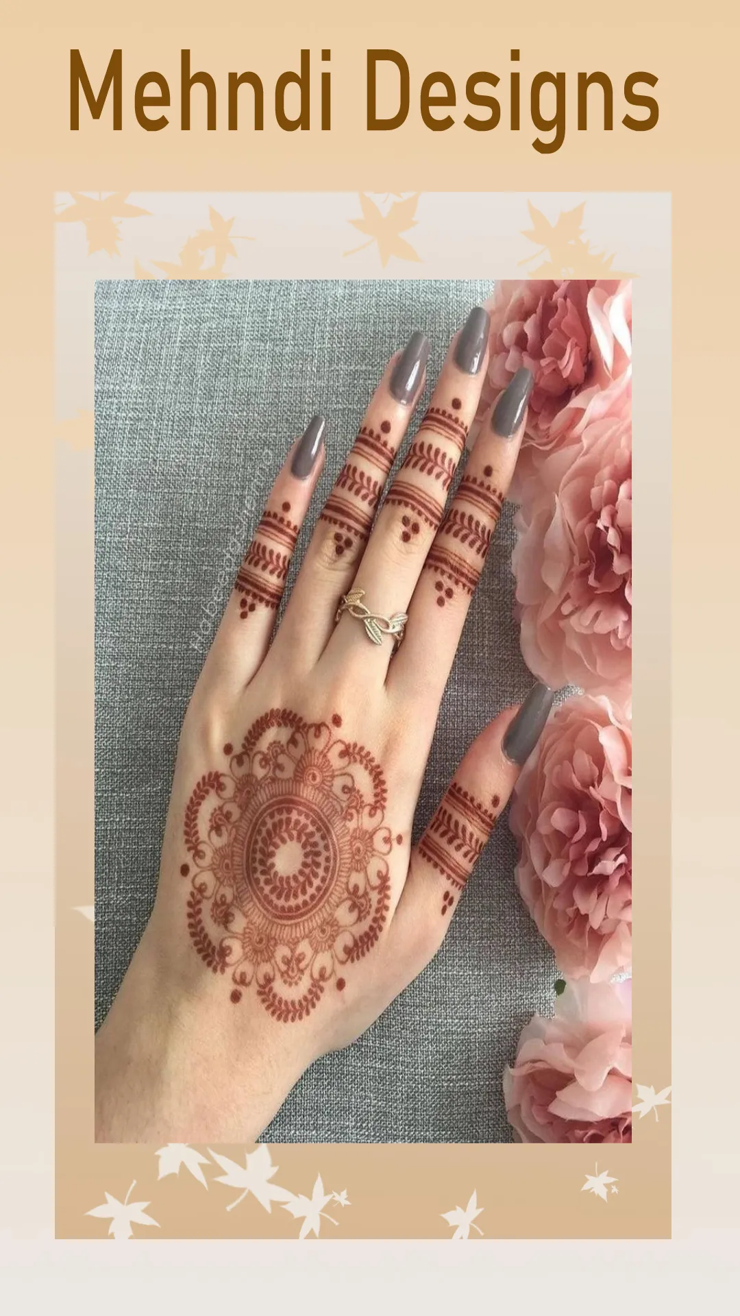 Arabic Mehndi Design | Indus Appstore | Screenshot