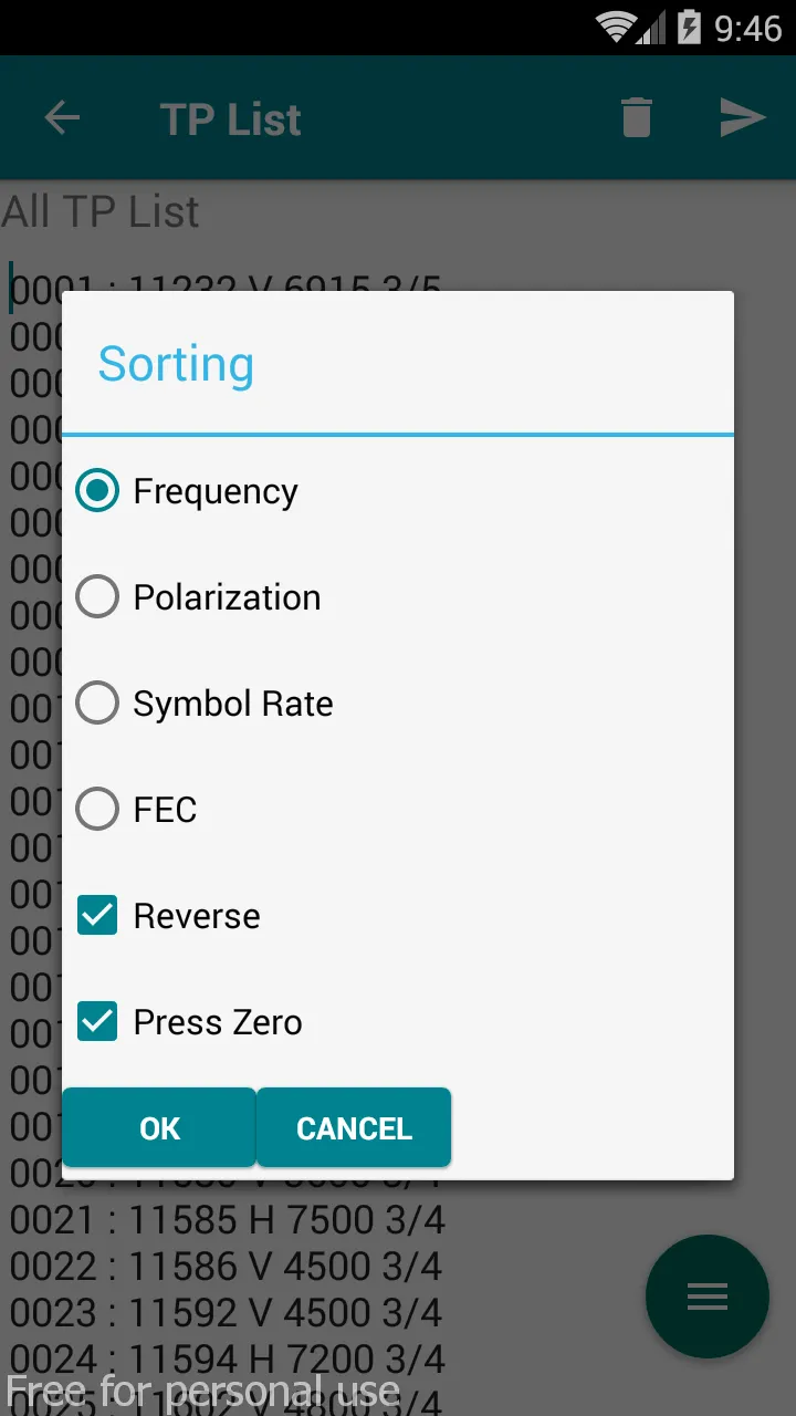 Hispasat Frequency List | Indus Appstore | Screenshot