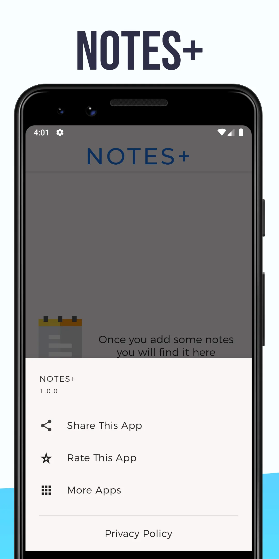 Notes+ : Protected Notes App | Indus Appstore | Screenshot