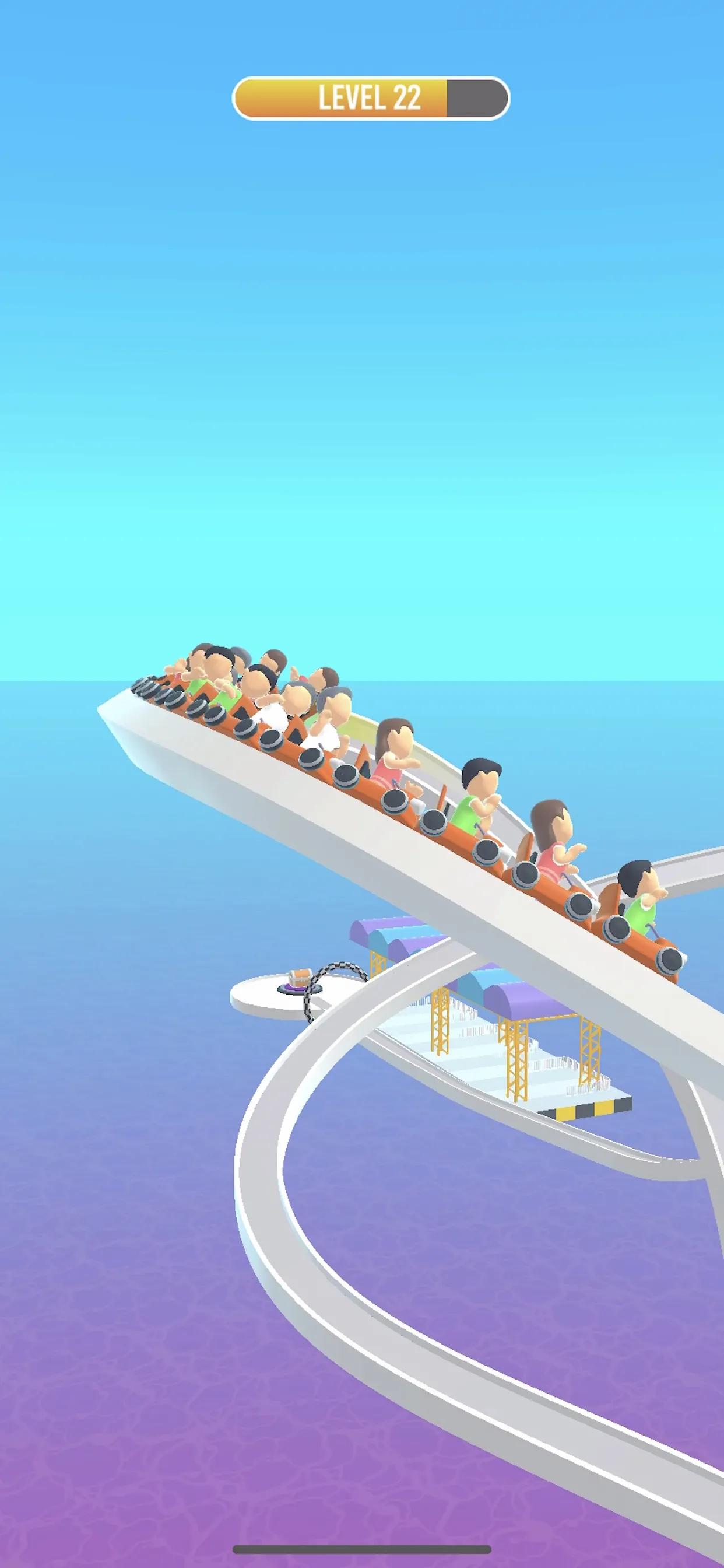 Cart Crash: Roller Coaster | Indus Appstore | Screenshot