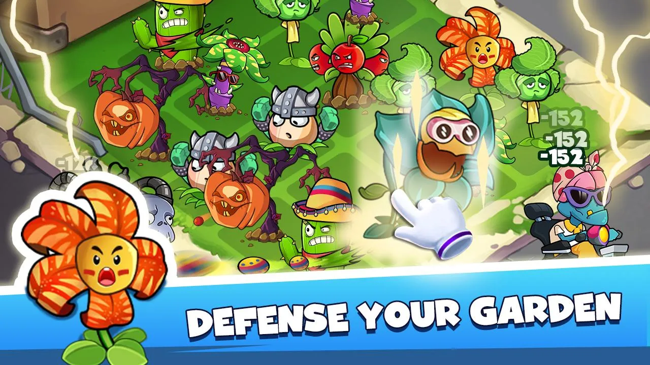 Merge Plants – Monster Defense | Indus Appstore | Screenshot