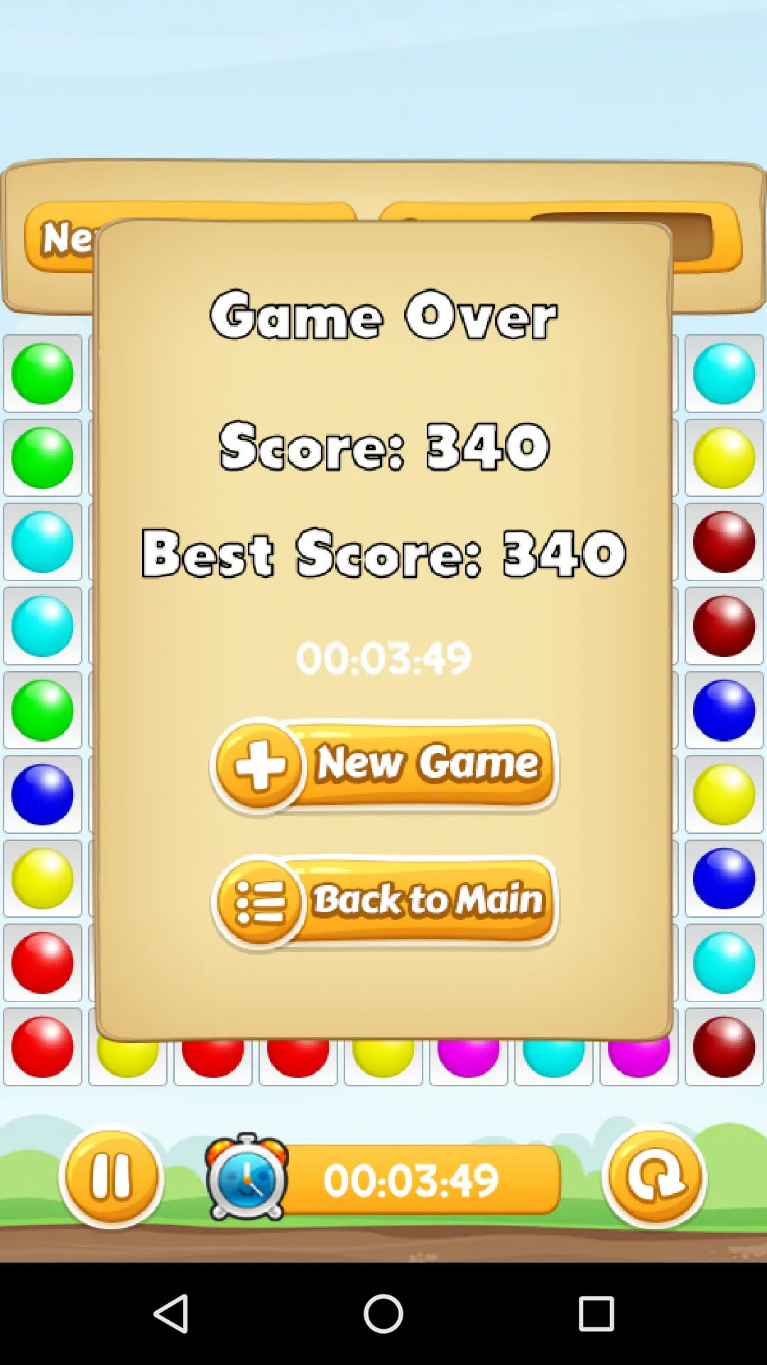 Color balls - Lines Game | Indus Appstore | Screenshot