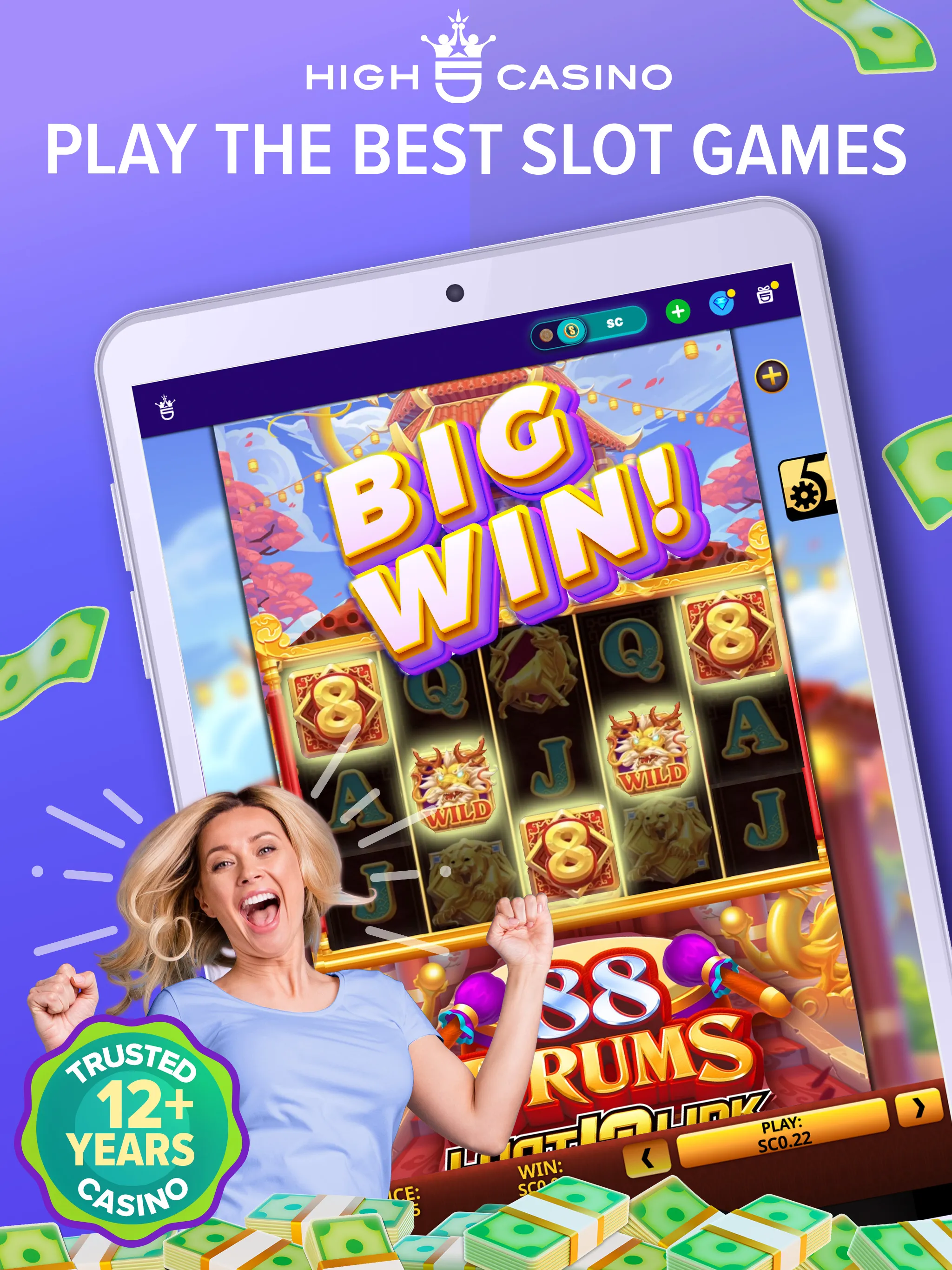 High 5 Casino: Real Slot Games | Indus Appstore | Screenshot