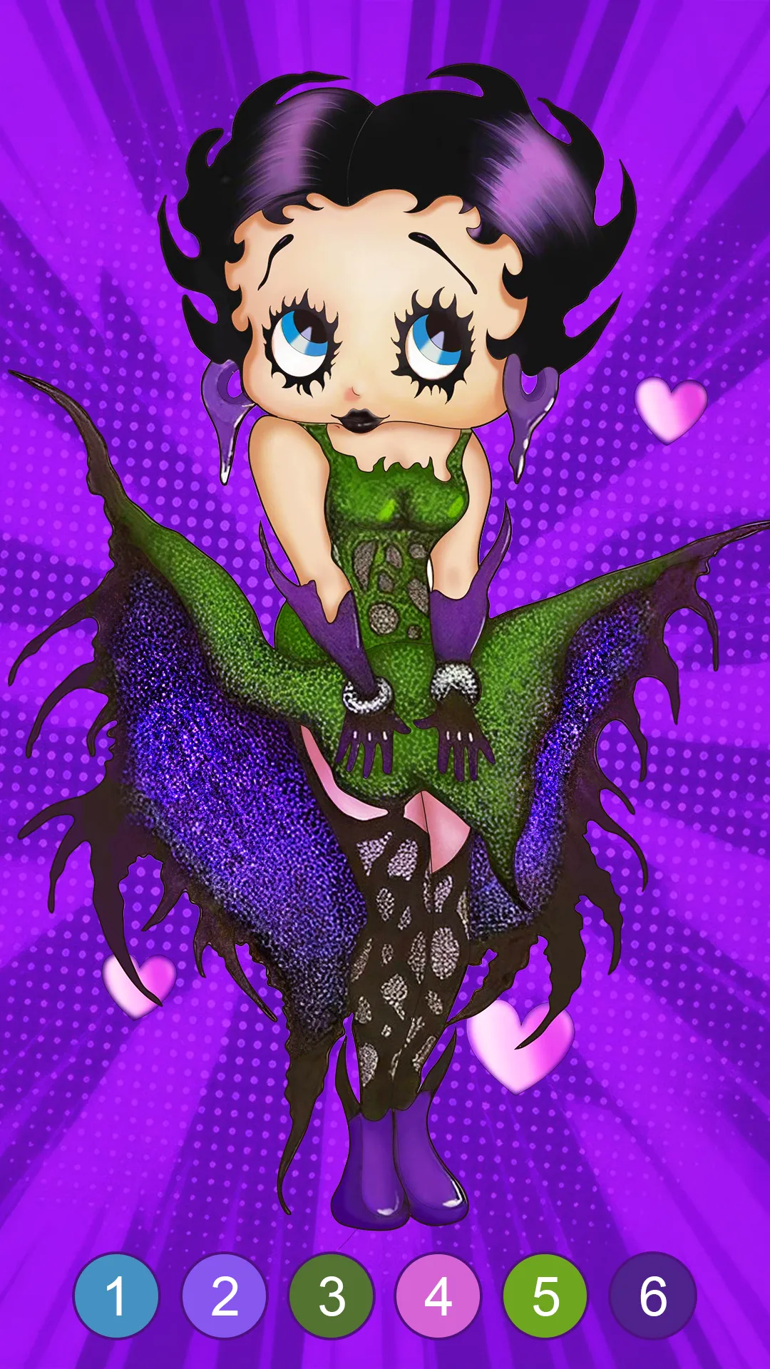 Betty Boop Vintage Coloring | Indus Appstore | Screenshot