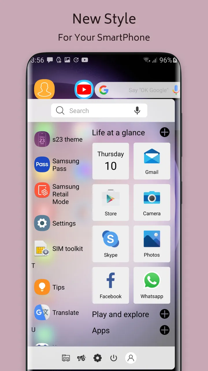 S23 Theme For  Launcher | Indus Appstore | Screenshot