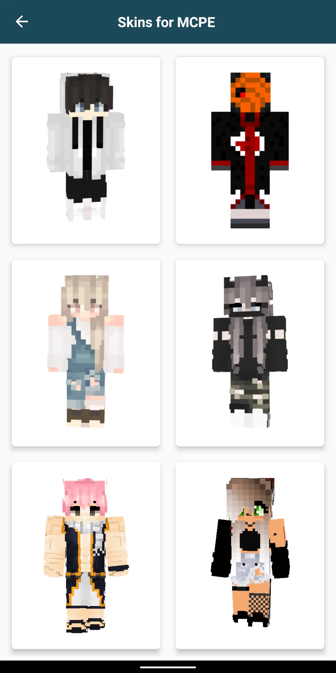 Anime Skins for Minecraft PE | Indus Appstore | Screenshot