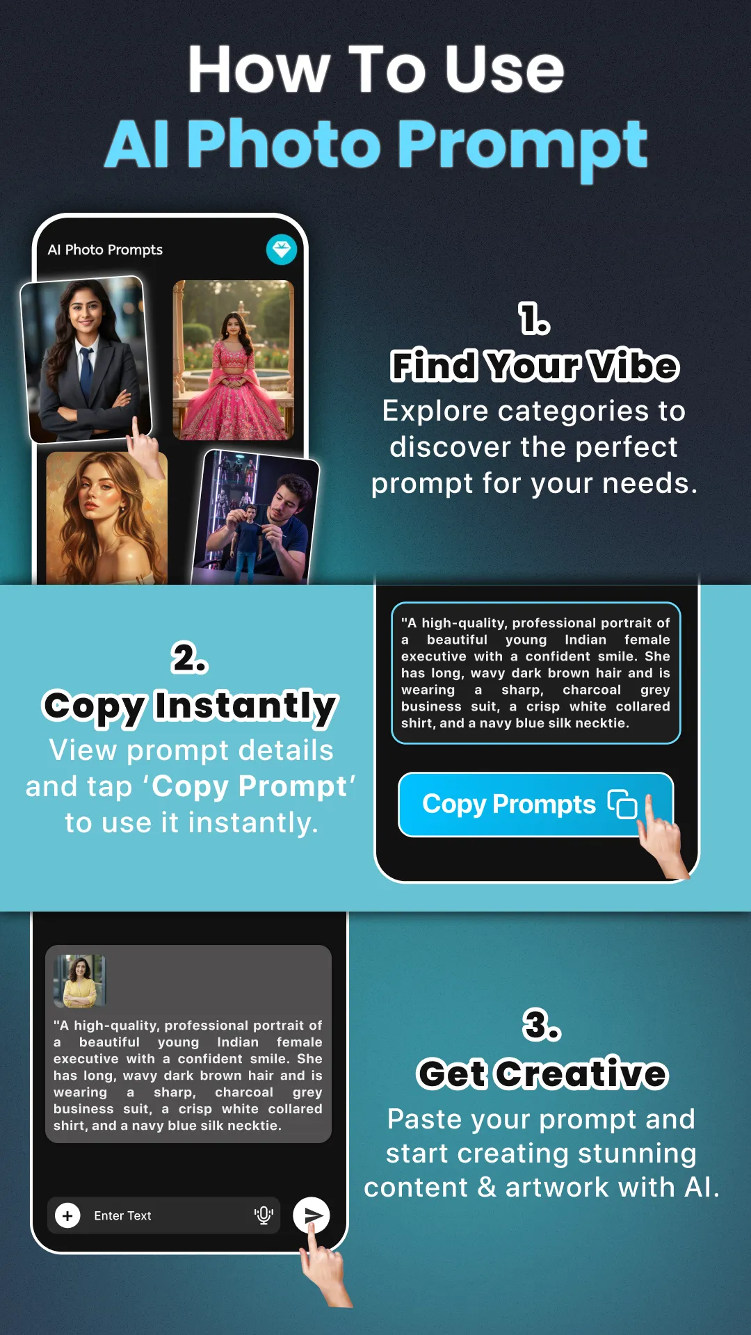 AI Photo Prompt: AI Prompt | Indus Appstore | Screenshot